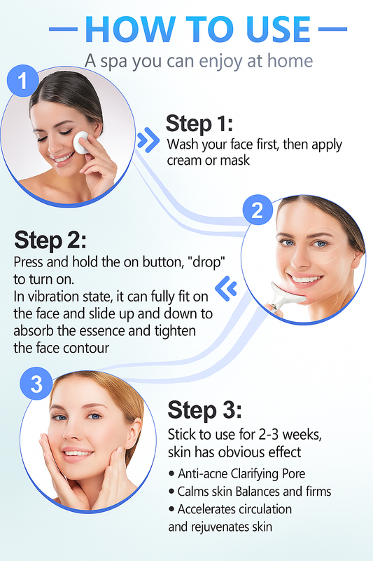 LED Face Glow Massager